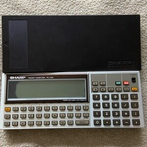 🖥️ Sharp PC-1350 Pocket Computer — Vintage 1984 | Rare Find!